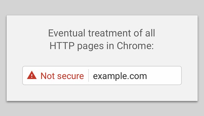 Non-HTTPS To Be Labeled “Not Secure”