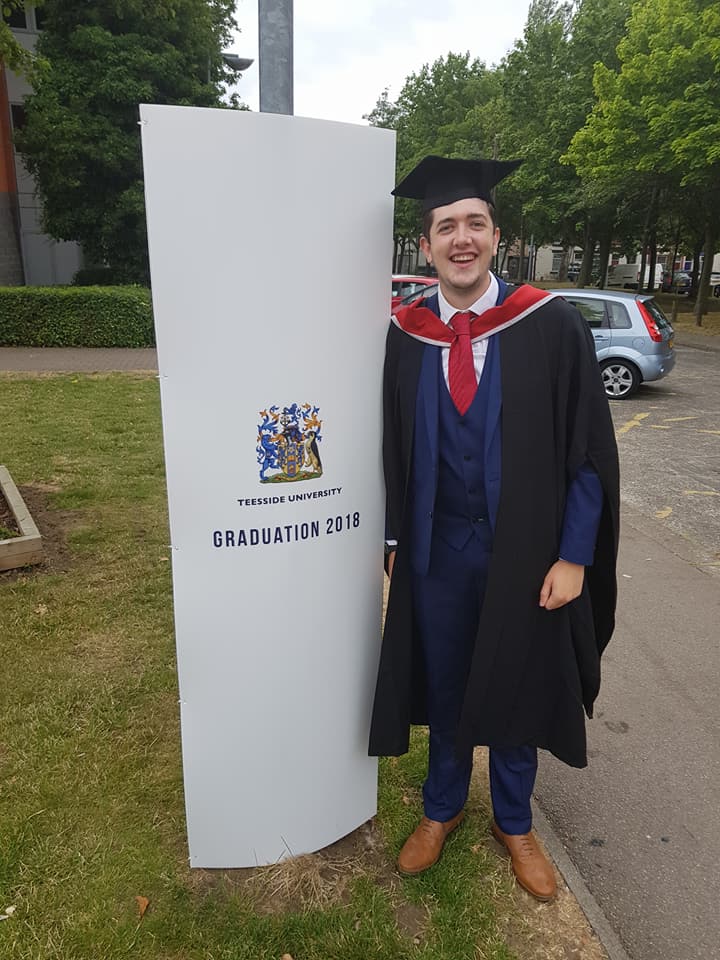 Chris’ graduation