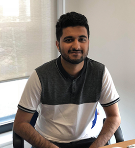 Raheel Joins the team